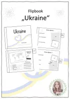 Vorschau - Stundenentwürfe - Materialpaket - Ukraine Gruppenpuzzle + Flipbook - Seite 1