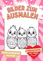 Vorschau - Arbeitsblätter - Ausmalbilder Ostern - Deckblatt