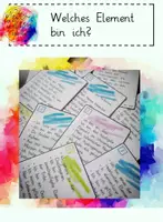 Vorschau - Spiele - PSE: Welches Element bin ich? - Deckblatt