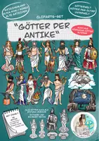 Vorschau - Arbeitsblätter - Cliparts-Set "Götter der Antike" Olymp Griechische/Römische Götter - Deckblatt