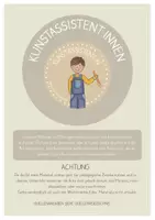 Vorschau - Bildkarten - Managementkarten für den Kunstunterricht - Kunstassistent*in - Deckblatt