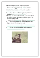 Vorschau - Arbeitsblätter - Fragen zum Film - Der Eisenbahn-Check - Industrialisierung - Entwicklung der Eisenbahn - Dampfmaschine - Seite 2