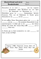 Vorschau - Arbeitsblätter - Erdkunde: Lückentexte für Grundschüler - Seite 2