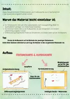 Vorschau - Stationenlernen - TUCH (Kleingeräte) in der Grundschule - Stationskarten (Sportunterricht) - Seite 1