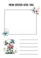 Vorschau - Anderer Materialtyp - Abschied Kita-Portfolio Vorlagen. Abschied Kindergarten-Portfolio. Vorlagen für Erzieherinnen. - Seite 1