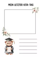 Vorschau - Anderer Materialtyp - Abschied Kita-Portfolio Vorlagen. Abschied Kindergarten-Portfolio. Vorlagen für Erzieherinnen. - Seite 2