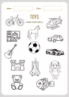 Vorschau - Arbeitsblätter - Sally 3 - Arbeitsblätter zur Lektion "Toys" (Sally - Ausgabe Bayern) - Seite 2