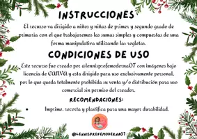 Vista previa - Juegos / Gamificación - Las galletas de papa noel - página 1