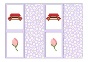 Aperçu - Jeux - Le memory du printemps 2 - Page 1