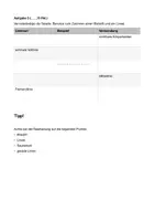 Vorschau - Arbeitsblätter - Lernzielkontrolle Technisches Zeichnen - Seite 1
