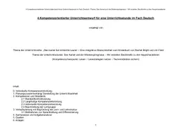Vorschau - Stundenentwürfe - Unterrichtsentwurf "Wir erstellen einen Steckbrief zum Kamel oder zur Wüstenspringmaus" - Seite 2