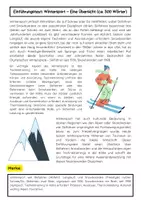Vorschau - Arbeitsblätter - Wintersportarten: Skifahren und Snowboarden - Seite 1
