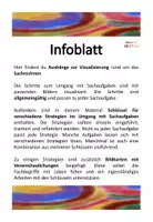 Vorschau - Poster - M: Schritte & Schlüssel für Sachaufgaben - Seite 1