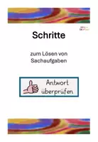 Vorschau - Poster - M: Schritte & Schlüssel für Sachaufgaben - Seite 2