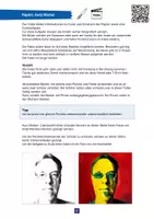 Vorschau - Stundenentwürfe - Nr. 39 - Andy Warhol, PopArt - Seite 1