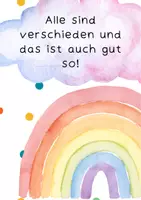 Vorschau - Poster - Bunte Sprüche gegen Rassismus - Seite 1