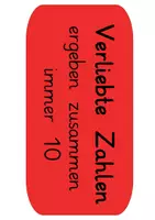 Vorschau - Arbeitsblätter - verliebte Zahlen Merkplakat +AB - Seite 1