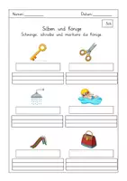 Vorschau - Arbeitsblätter - Schreiben, Schwingen, Könige -SCH - Deckblatt