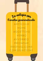 anteprima - Programmi scolastici / Materiali per docenti - La Valigia per l'Analisi Grammaticale - Pagina 1