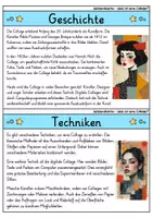 Vorschau - Bildkarten - Wissenskartei - Was ist eine Collage? | Kunst - Seite 1