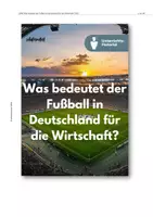 Vorschau - Unterrichtsreihen - Fußball und Wirtschaft - Exkurs im Fach Politik & Wirtschaft - Seite 1