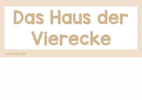 Vorschau - Poster - Haus der Vierecke - Unterrichtsmaterial und Merkplakate - Seite 2