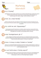 Vorschau - Arbeitsblätter - Marketing Arbeitsblatt 7. & 8. Klasse Werbung AB mit Lösungen - Seite 2