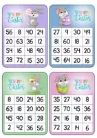 Vorschau - Spiele - Mathespiel - Bingo - Vorlage Ostern - Einmaleins - Seite 3