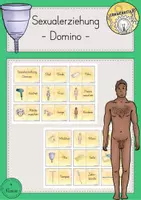 Vorschau - Spiele - Pubertät Sexualerziehung Körperhygiene Domino - Deckblatt
