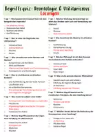 Vorschau - Arbeitsblätter - Ethik: Deontologie und Utilitarismus / Quiz / Klasse 10.11,12 - Seite 1