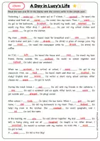 Vorschau - Arbeitsblätter - Simple Past – Lückentexte (verschiedene Themen) - Seite 3