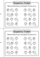 Vorschau - Arbeitsblätter - Kombinatorik - Miniheft für die Klassen 1, 2, 3 und 4 - Seite 2