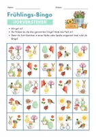 Vorschau - Spiele - Hörverstehen: Frühlings-Bingo - Seite 3