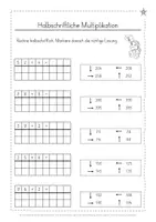 Vorschau - Arbeitsblätter - Mathelabyrinth Halbschriftliche Multiplikation ZR 1000 - Seite 3