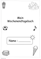Vorschau - Unterrichtsreihen - Wochenendtagebuch mit Lineaturen von Klasse 1-4 - Seite 2