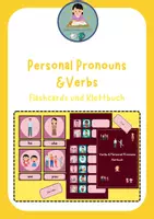 Vorschau - Präsentationen/Tafelbilder - Personal Pronouns and Verbs - Flashcards und Klettbuch - Deckblatt