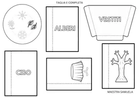 anteprima - Materiale interattivo - Lapbook creativo delle stagioni! 🌸 - Pagina 3
