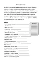 Vorschau - Aufgabenkarten - 5 Reading Comprehension Exercises - Deckblatt