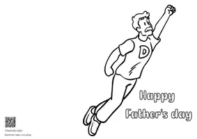 Vista previa - Manualidades / Dibujos para colorear - Father's day song and cards - página 3