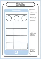 Vista previa - Manualidades / Dibujos para colorear - Mi papá - Móviles - Día del Padre - Portada