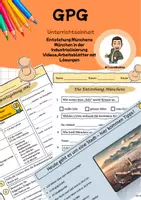 Vorschau - Unterrichtsreihen - München - Entstehung - Industrialisierung - Deckblatt