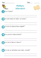 Vorschau - Arbeitsblätter - Konkurs Arbeitsblatt 7. & 8. Klasse Insolvenz AB mit Lösungen - Seite 1
