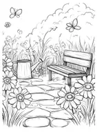 Vorschau - Arbeitsblätter - Frühling Frühlingsbilder ausmalen Kunst Tiere Ausmalbilder - Seite 2