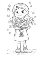 Vorschau - Arbeitsblätter - Frühling und Ostern Ausmalbilder malen Frühlingsbilder Dekoration - Seite 3