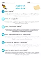 Vorschau - Arbeitsblätter - Jagdpolitik Arbeitsblatt 7. & 8. Klasse Wildtiermanagement AB mit Lösungen - Seite 2