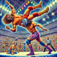anteprima - Materiale per pittura e bricolage - Wrestling Disegni da Colorare (50 Illustrazioni) - Pagina di copertina