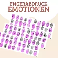 Vorschau - Arbeitsblätter - Fingerprint Emotionen und Gefühle - Deckblatt