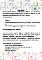 Vista previa - Manualidades / Dibujos para colorear - Collage 27 de marzo día mundial teatro - página 3