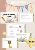 Vorschau - Arbeitsblätter - Kreatives Schreiben mit dem Aufgaben-Fächer: Kreative Schreibanlässe für Schule und Zuhause - Deckblatt
