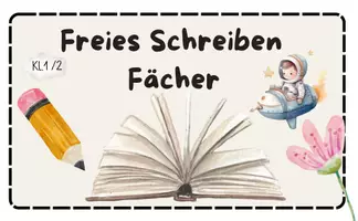 Vorschau - Arbeitsblätter - Kreatives Schreiben mit dem Aufgaben-Fächer: Kreative Schreibanlässe für Schule und Zuhause - Seite 1